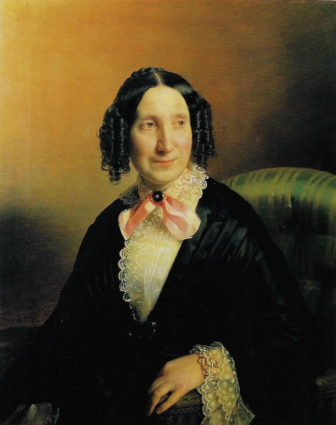 Ritratto di Clara Lechi Martinengo Cesaresco, 1852
